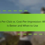 Cost-Per-Click vs. Cost-Per-Impression: Which Is Better and When to Use