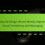 Display Ad Design: Brand Identity Alignment, Visual Consistency and Messaging