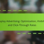 Display Advertising: Optimization, Visibility and Click-Through Rates