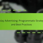Display Advertising: Programmatic Strategies and Best Practices